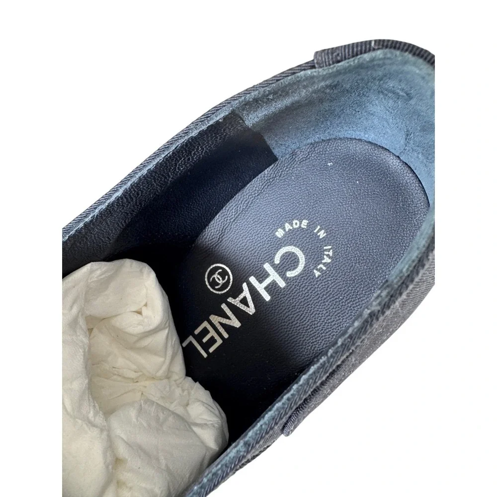 Authentic NEW Chanel Pearl Bow Booties Women Sz EU 38 US 7-7.5 Shoe NEVER WORN